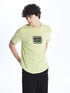 LC Waikiki Crew Neck Short Sleeve Printed Combed Cotton Men's T-shirt